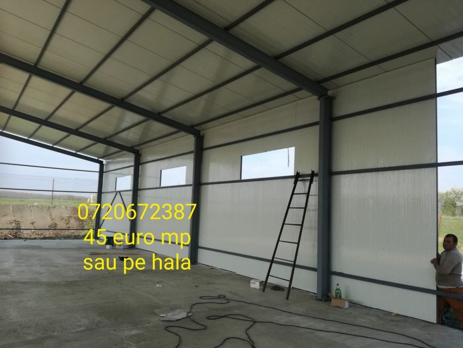 Vand hala de 16x40x4 profile ipe de 251