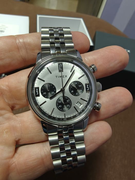 Часовник Timex Marlin Chronograph Tachymeter 40mm (TW2W10400)