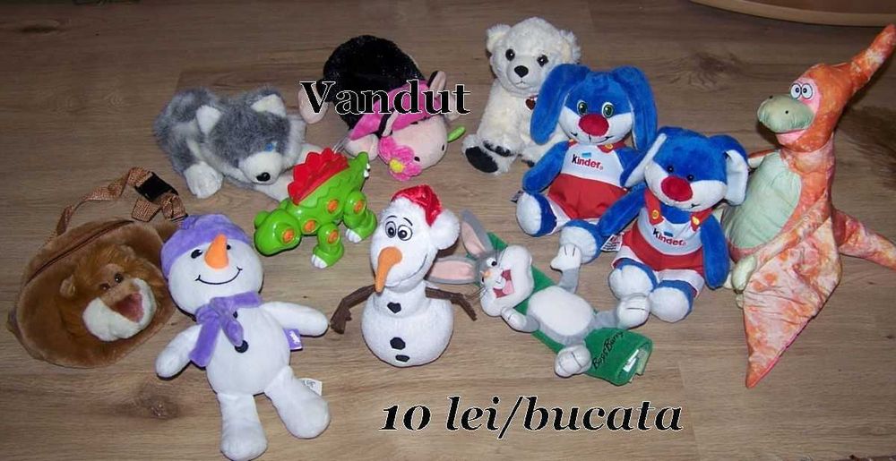 Jucarii-plusuri pt. cei mici