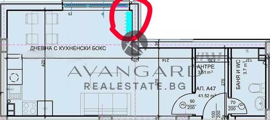 Продава се Едностаен апартамент в Пловдив, Христо Смирненски - 51 кв.м за 1240 €/кв.м - Снимка #4