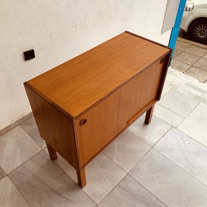 Скрин от тиково дърво, Швеция, 1960 г