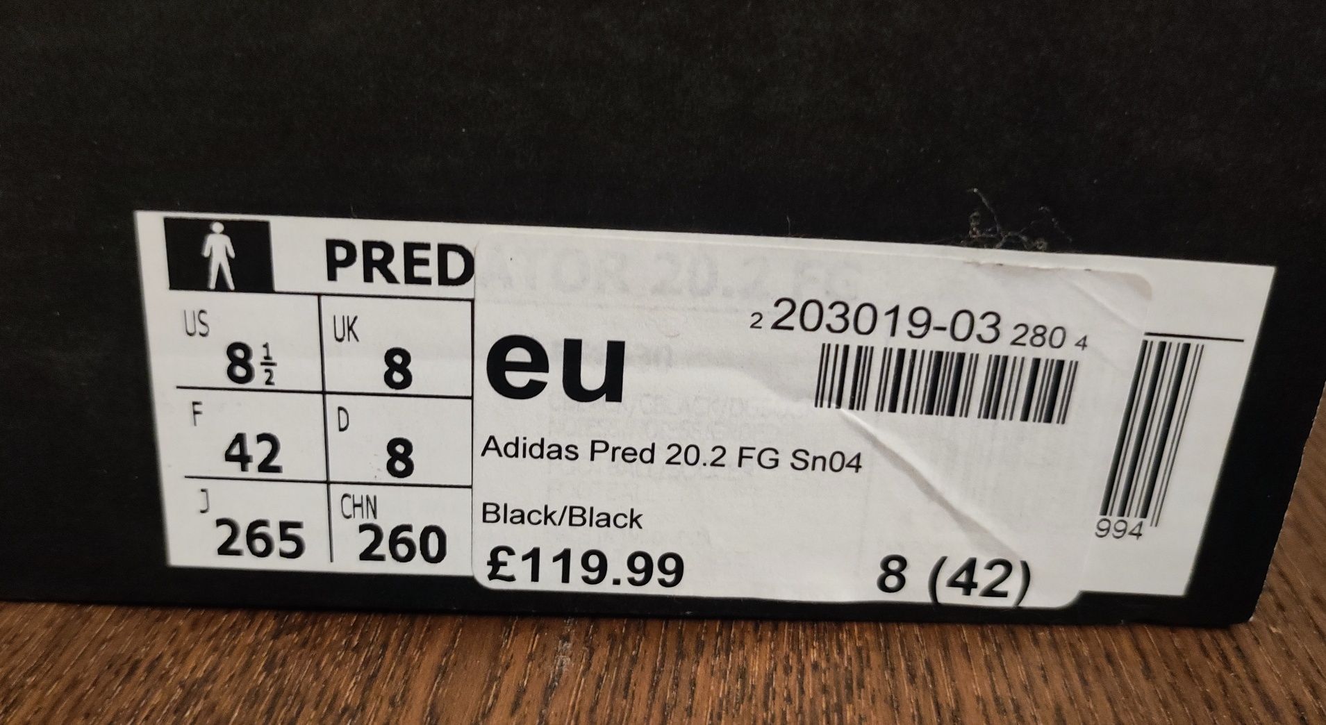 Мъжки футболни обувки Adidas predator