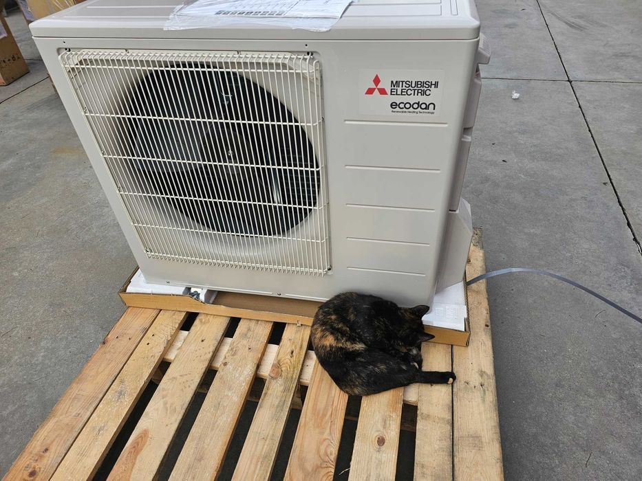 Високотемпературна термопомпа Mitsubishi QUNZ-W40VA - R744/CO2 с буфер