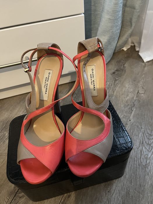 Sandale cu toc Gianni Marra