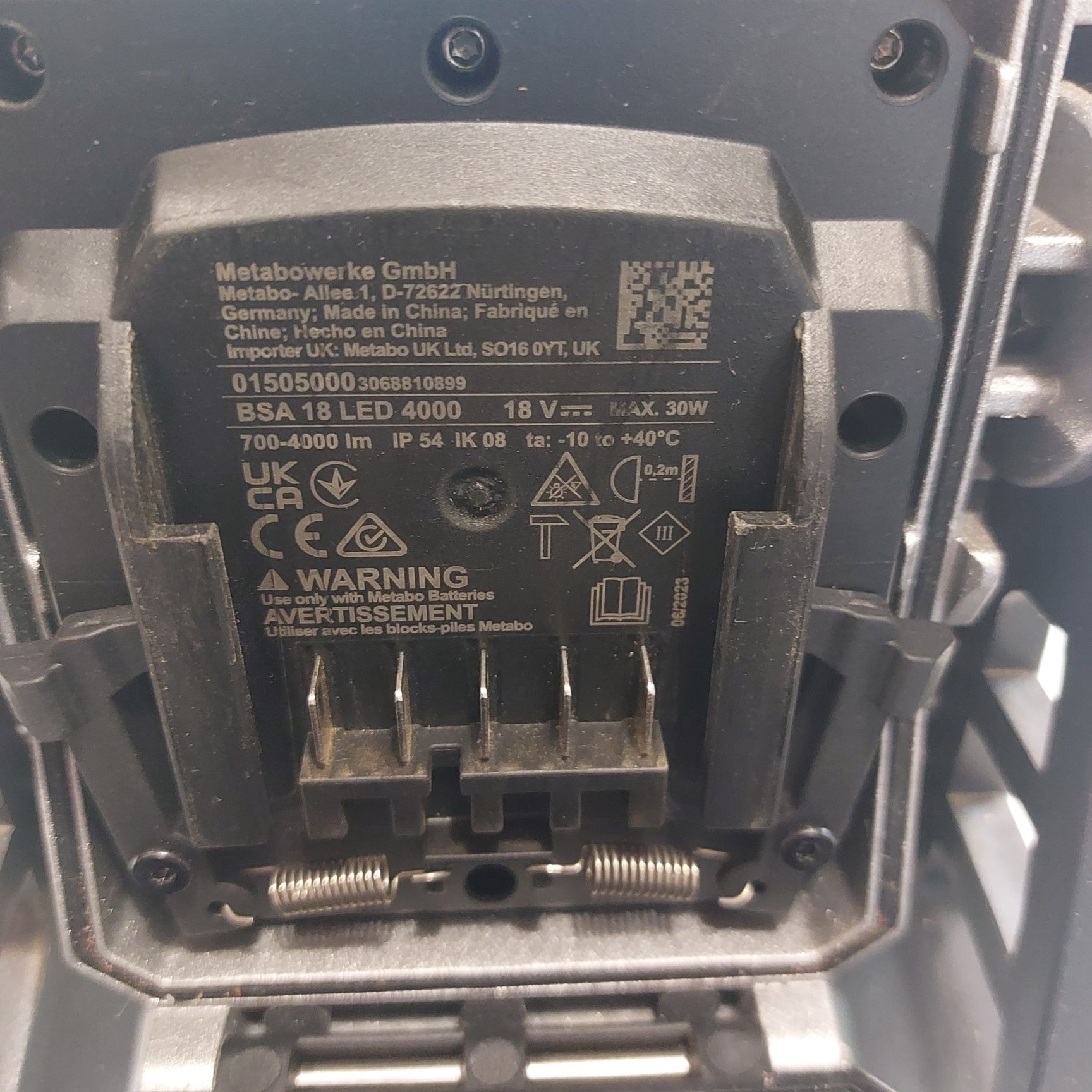Акумулаторен Лед прожектор Метабо Metabo BSA 18 LED 4000