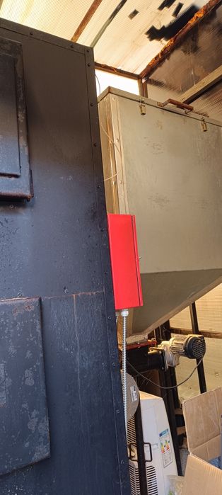 Centrala cu aer cald 150 kw peleți /lemn pentru sere și hale