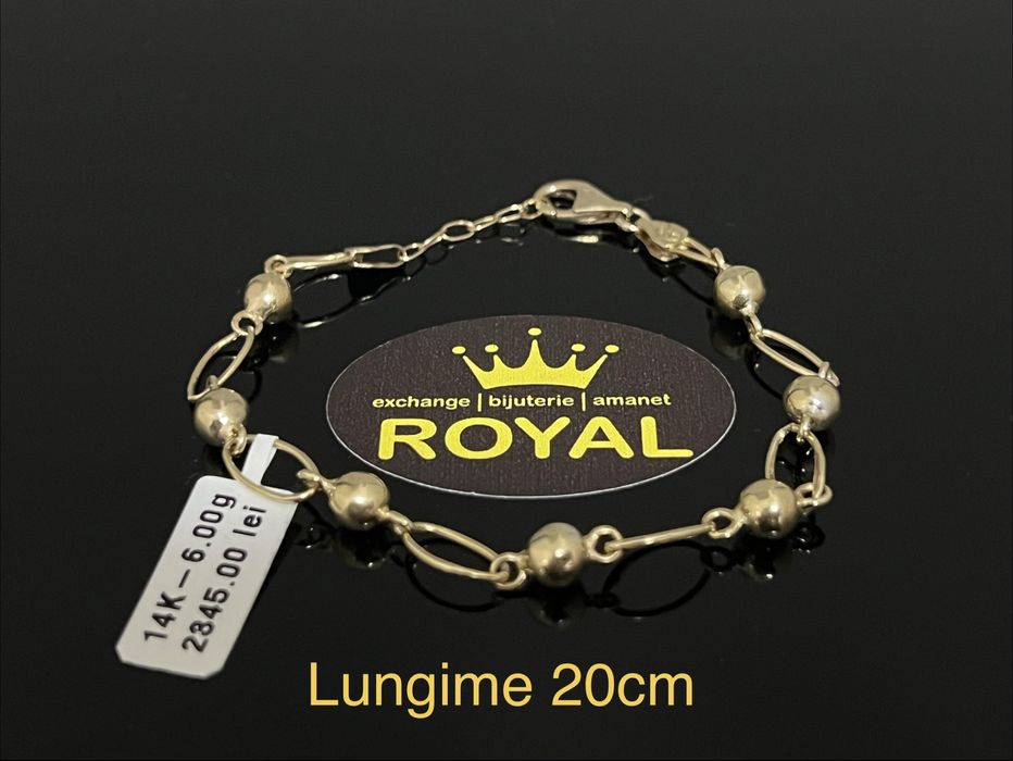 Bijuteria Royal CB : Bratara dama aur 14k 6,00gr
