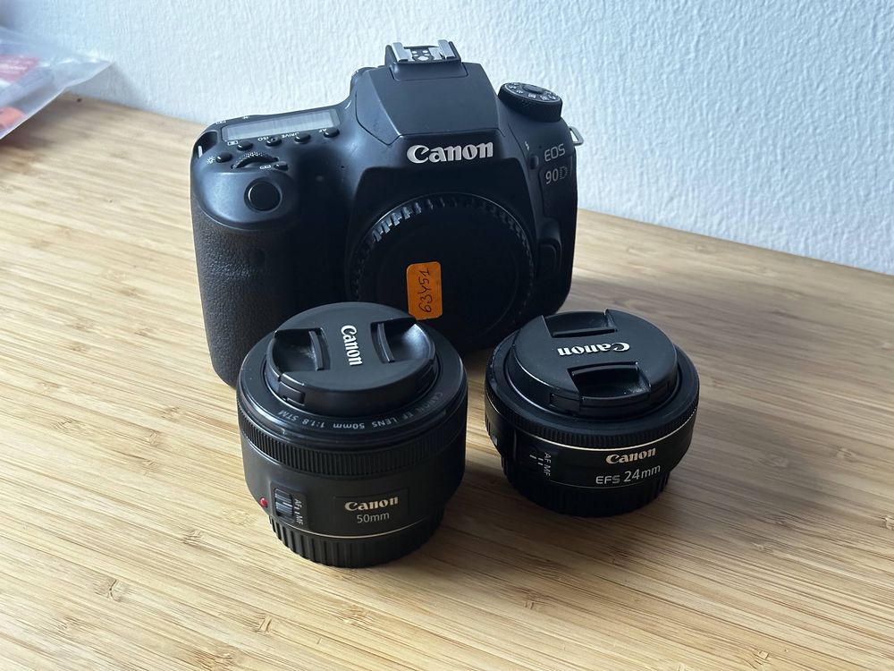 Canon 90D + 24mm + 50mm