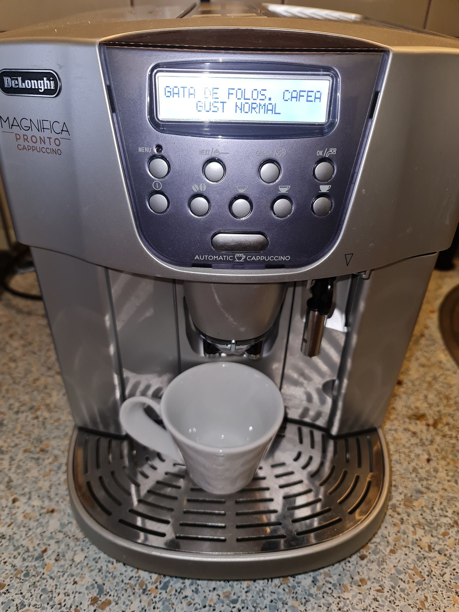 Expresor cafea DeLonghi Magnifica Pronto Cappucino esam 4506