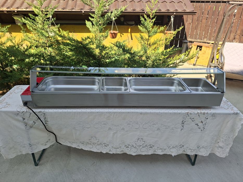 Vitrină calda friteuza