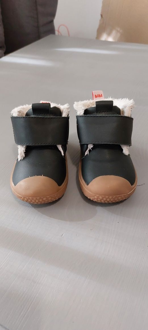 Ghete imblanite copii negre Bibi Shoes 21