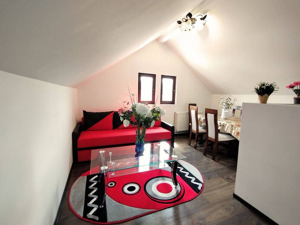 Apartament cu mansardă + 2 balcoane în vilă – gata de mutat