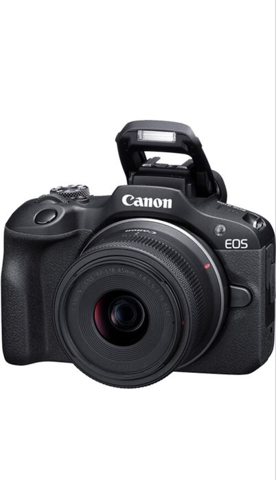 Canon EOS R100 + RF-S 18-45mm f/4.5-6.3 IS STM - NOU, SIGILAT