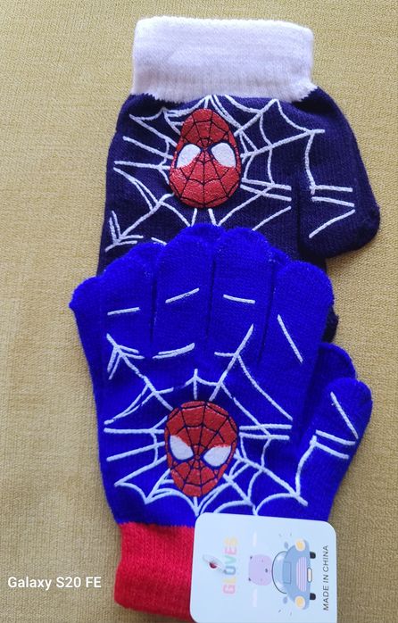 Детски spider man ръкавички