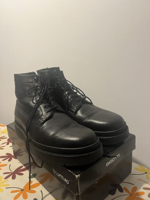 Ghete piele 42 Bigotti