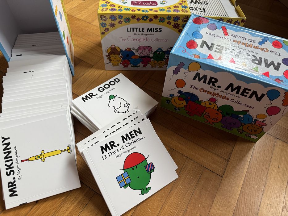 Little Men si Little Miss complete collections colectii carti