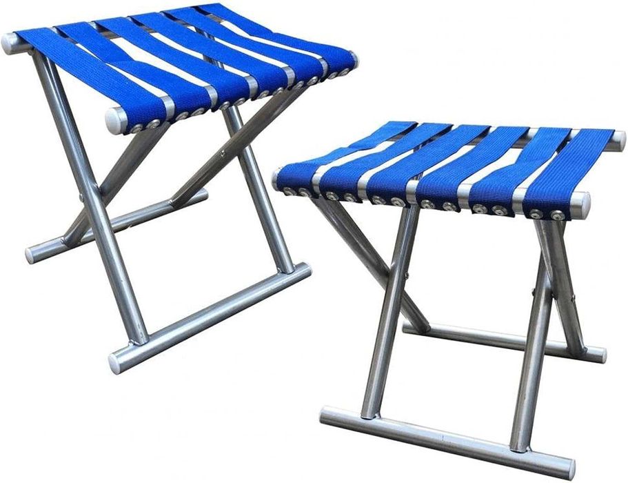 Сгъваема табуретка за къмпинг, риболов и плаж,компактна,лека,до 200 кг