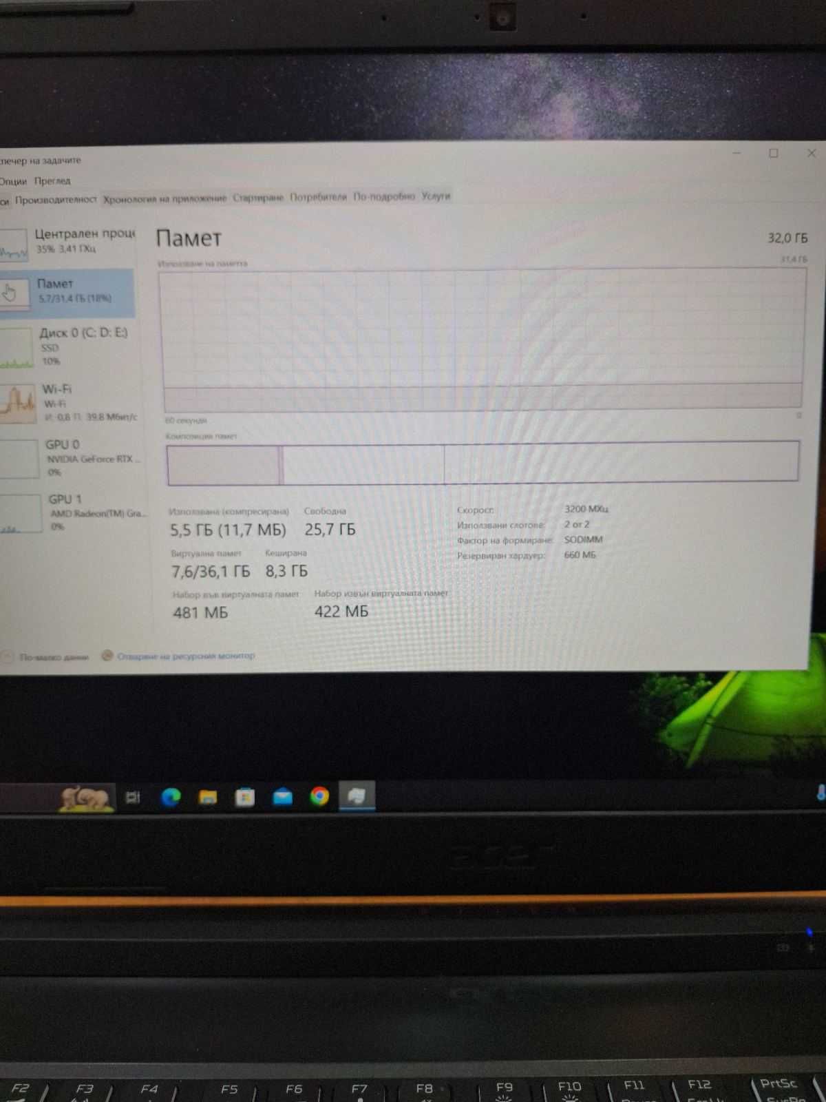 Лаптоп ACER Nitro 5