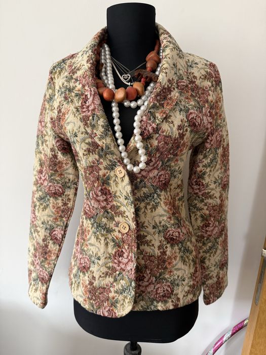 Костюм сако рокля  36, S / M  Zara Max Azria