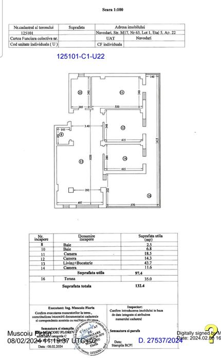 Apartament gen Penthouse Mamaia Nord vedere directa spre lac
