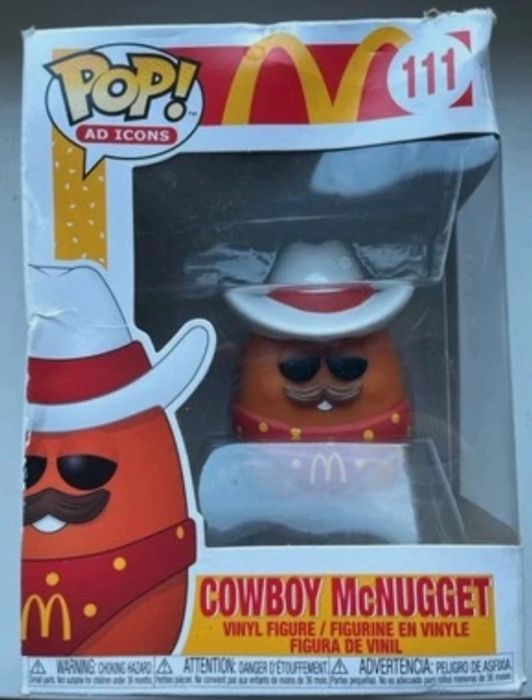 Vând figurina funko pop cowboy mcnugget