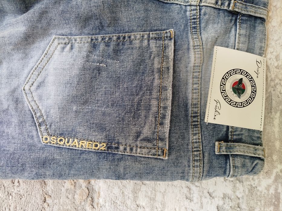 къси дънкови панталони DSQUARED2