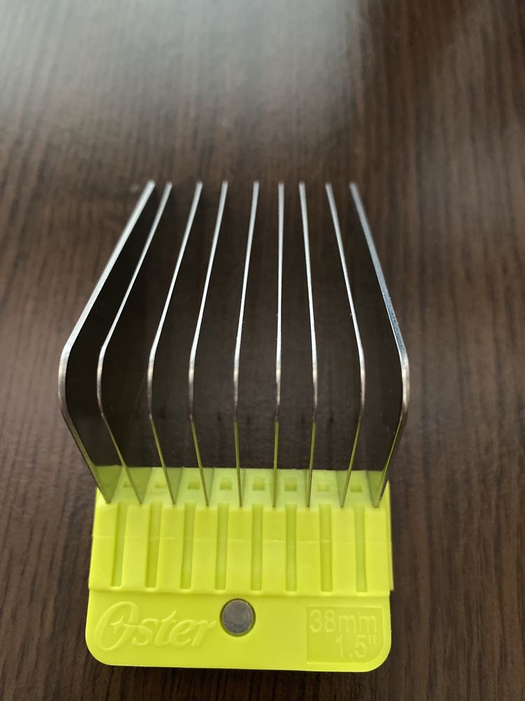 Piepteni distanti eri INOX, pentru  masinile de tuns 38 mm