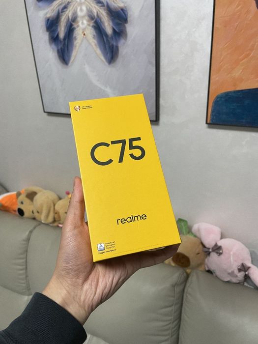 Realme c75 yangi karobka 8.256