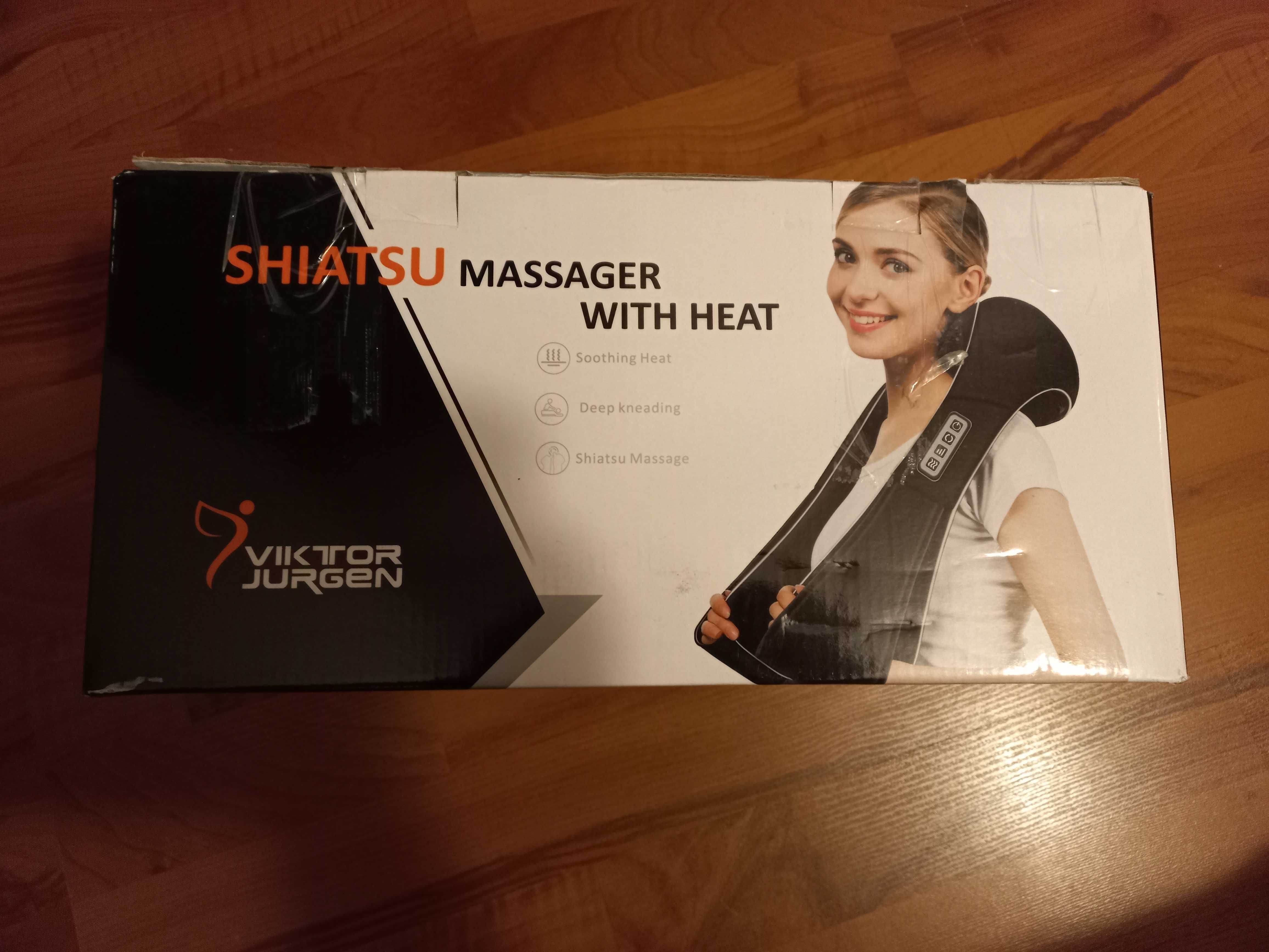 Aparat de massage Schiatsu pentru umeri , gat , abdomen, picioare
