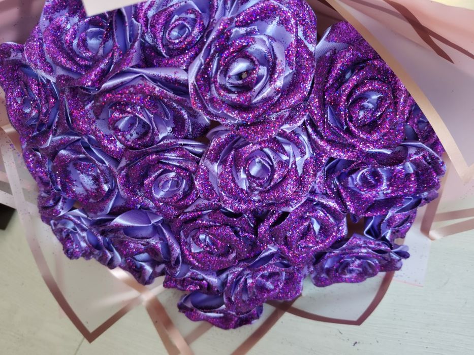 Лентадан букет роза