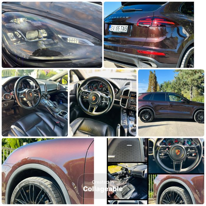 Porsche Cayenne-2016-3.0d-262cp-E6-Full Led/Facelift-Variante Auto!
