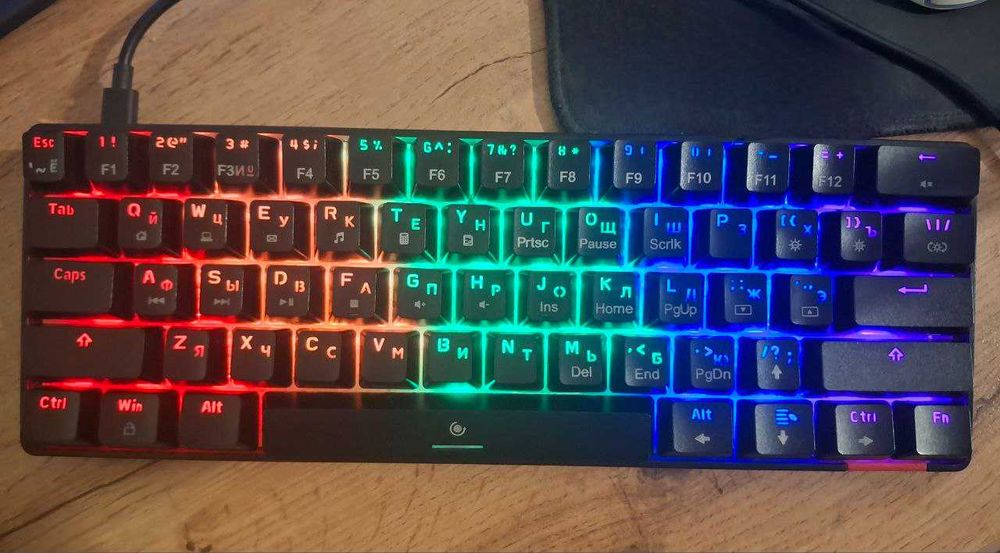 Механическая клавиатура TKL (60%) Black PANTEON T3 RS Black