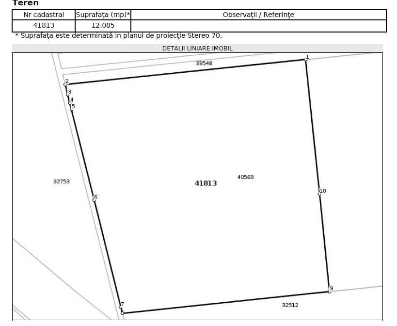 Teren in zona Centurii de Nord,12.085m2, pretabil statie peco, parcare