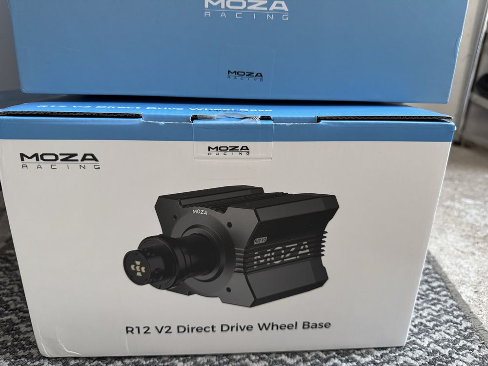 Moza R12 v2 , FSR2 Moza wheel , SG pedals , Next level Victory