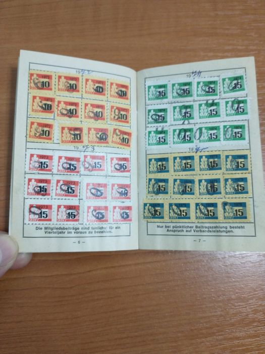 3*Document post WW 2 / Viena / Austria