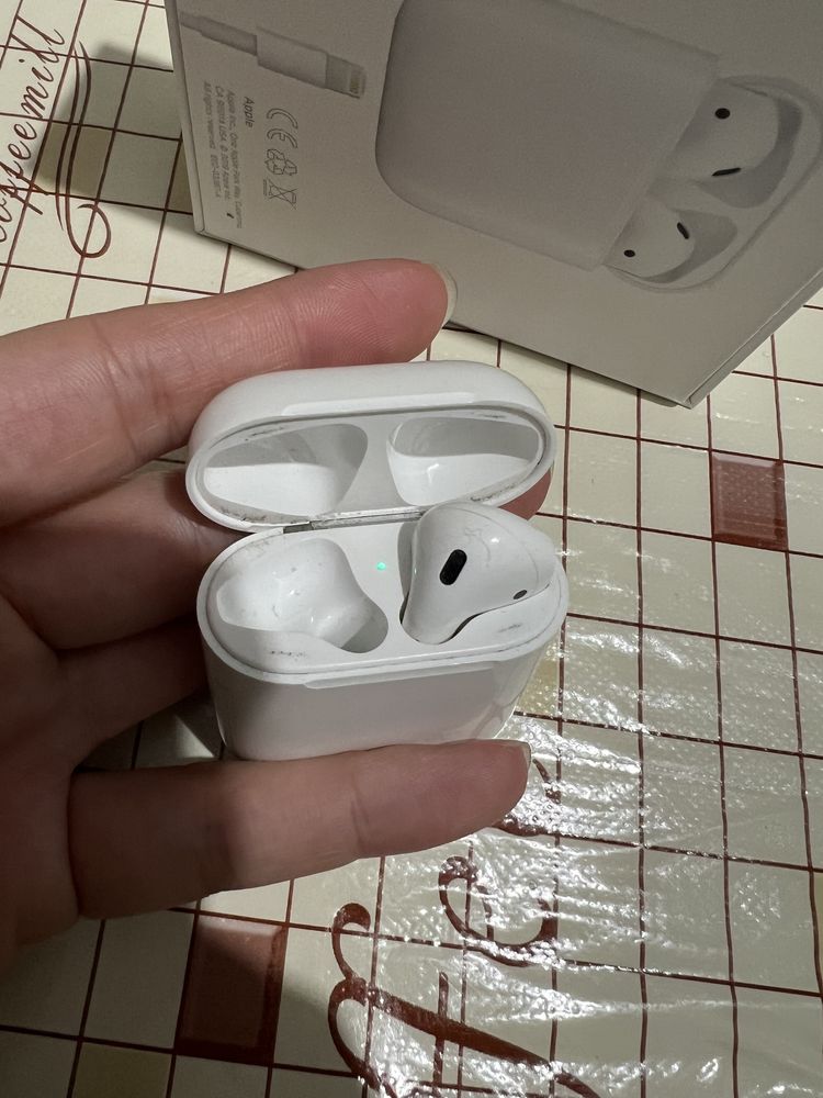 Airpods with charging case