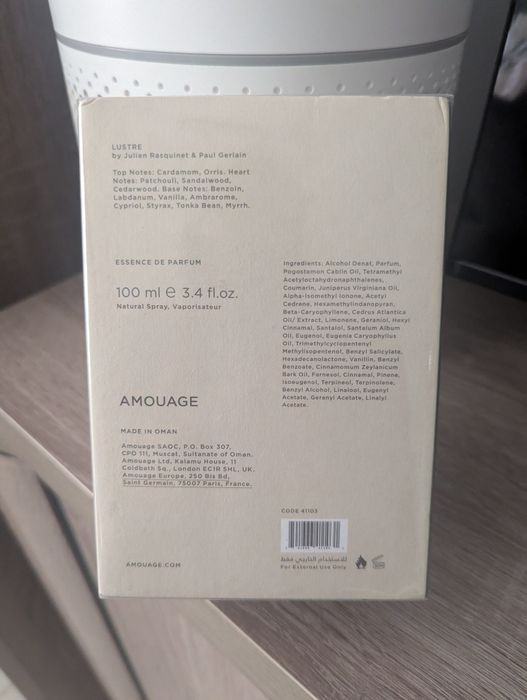 Amouage Lustre 100 мл