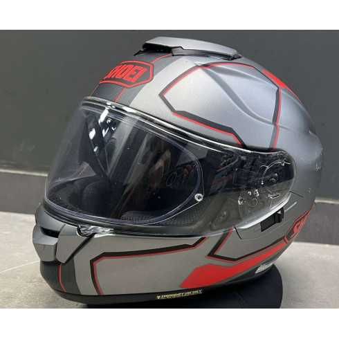 Каска SHOEI GT AIR gray/red ZH