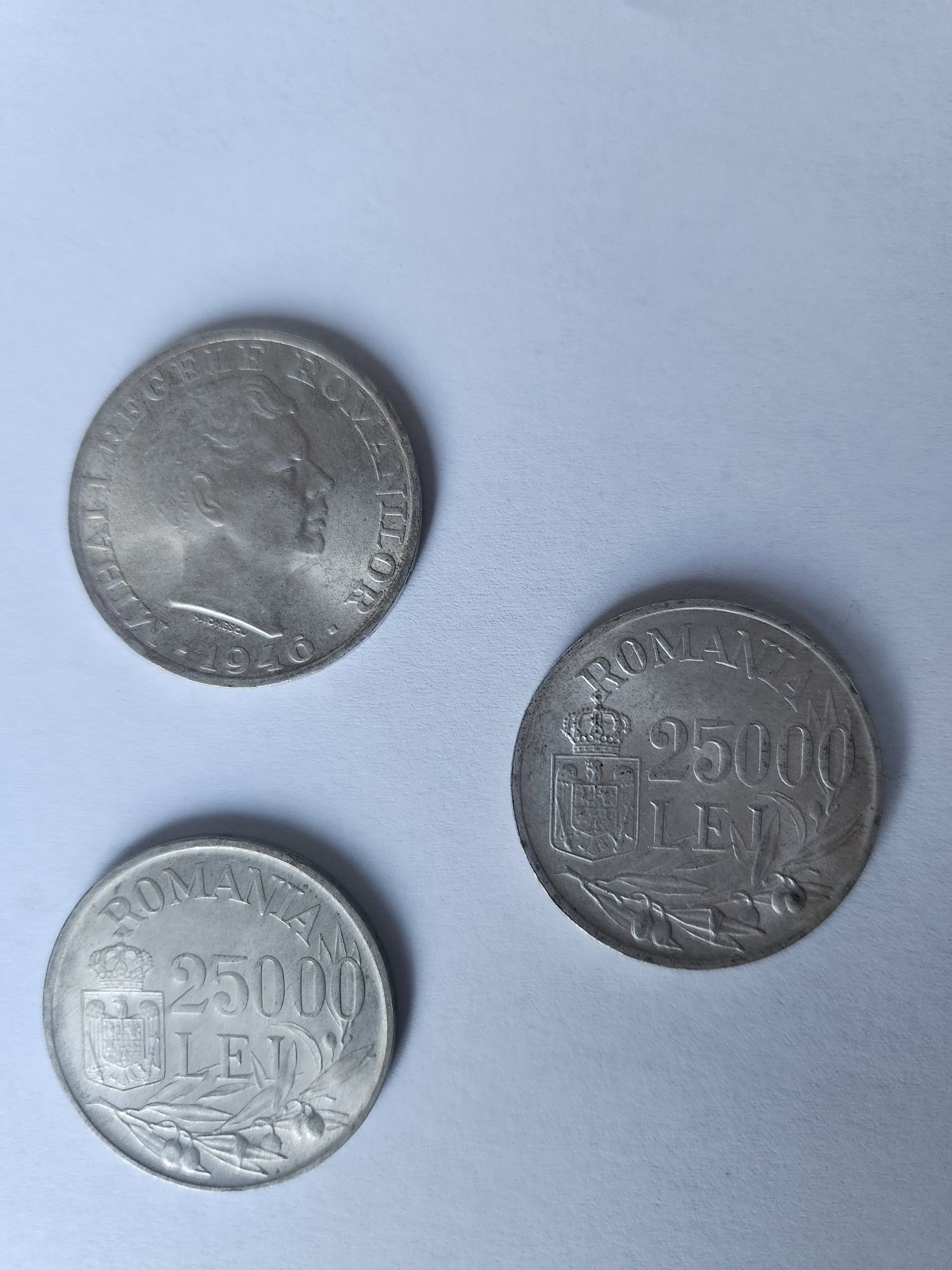 Monede din argint, 25.000 lei, 1946