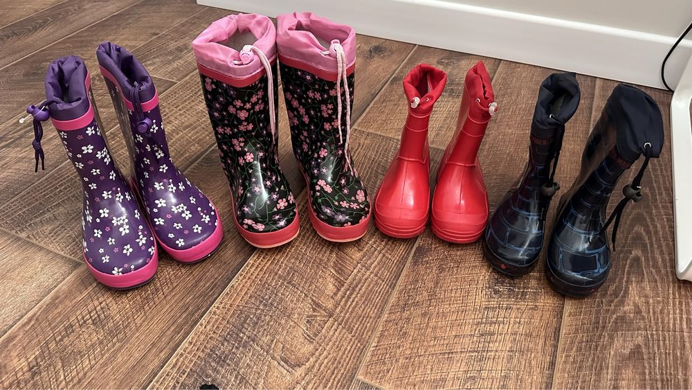 Резиновые сапоги детские
