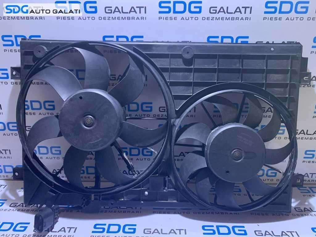 Ventilator / Electroventilator Apa si AC Clima Audi A3 8P 1.6 FSI BGU BLP BSE BSF BLF . 2.0 FSI BMB AXW BLX BLY BLR BVY BVZ / 1.9 TDI BKC BXE 2004 - 2013 Cod 1K0121207T