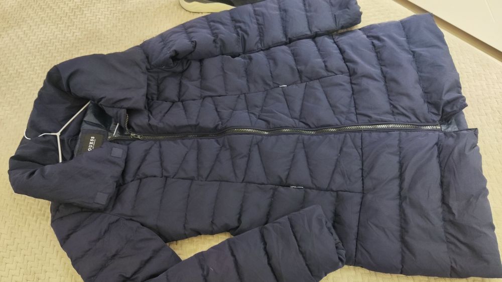 Guess Оригинално пухено  яке и обувки Cesare Paciotti  38