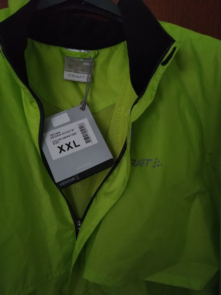 CRAFT AB Rain Jacket M водоустойчиво яке за колоездене
