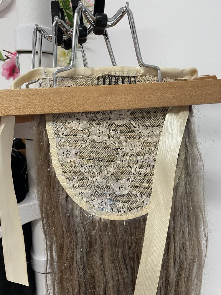 Треса, екстеншъни, Коса 60см на щипки balmain