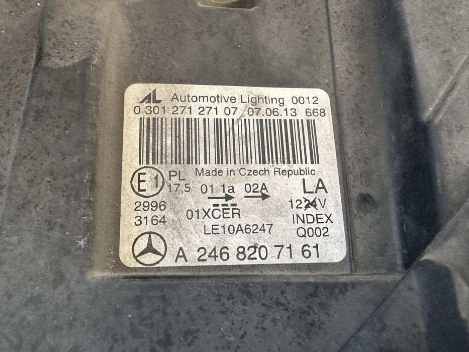 Фарове за Мерцедес Mercedes W 246 B class