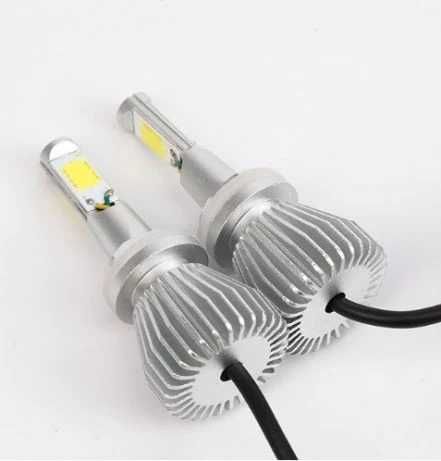 2БР. Комплект  LED 24W 3000LM Диодни Крушки H7 12V 24V