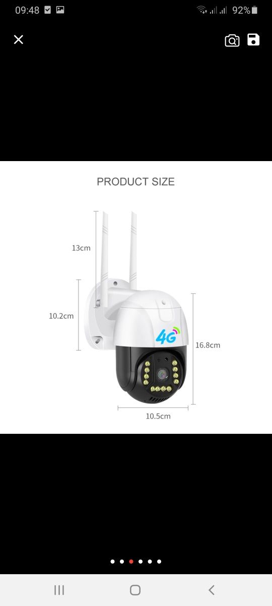 Wifi kamera 4G camera sim kartali kamera