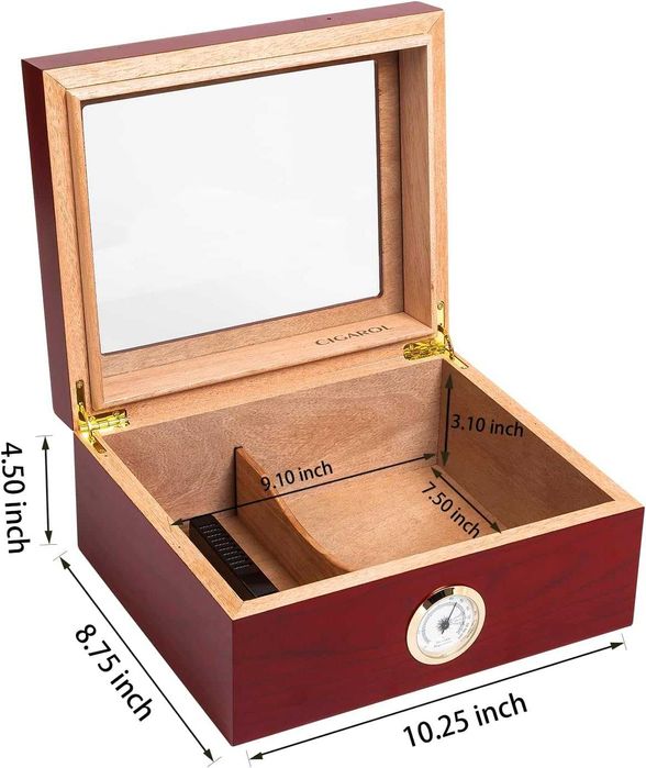 Хумидор за пури от испански кедър