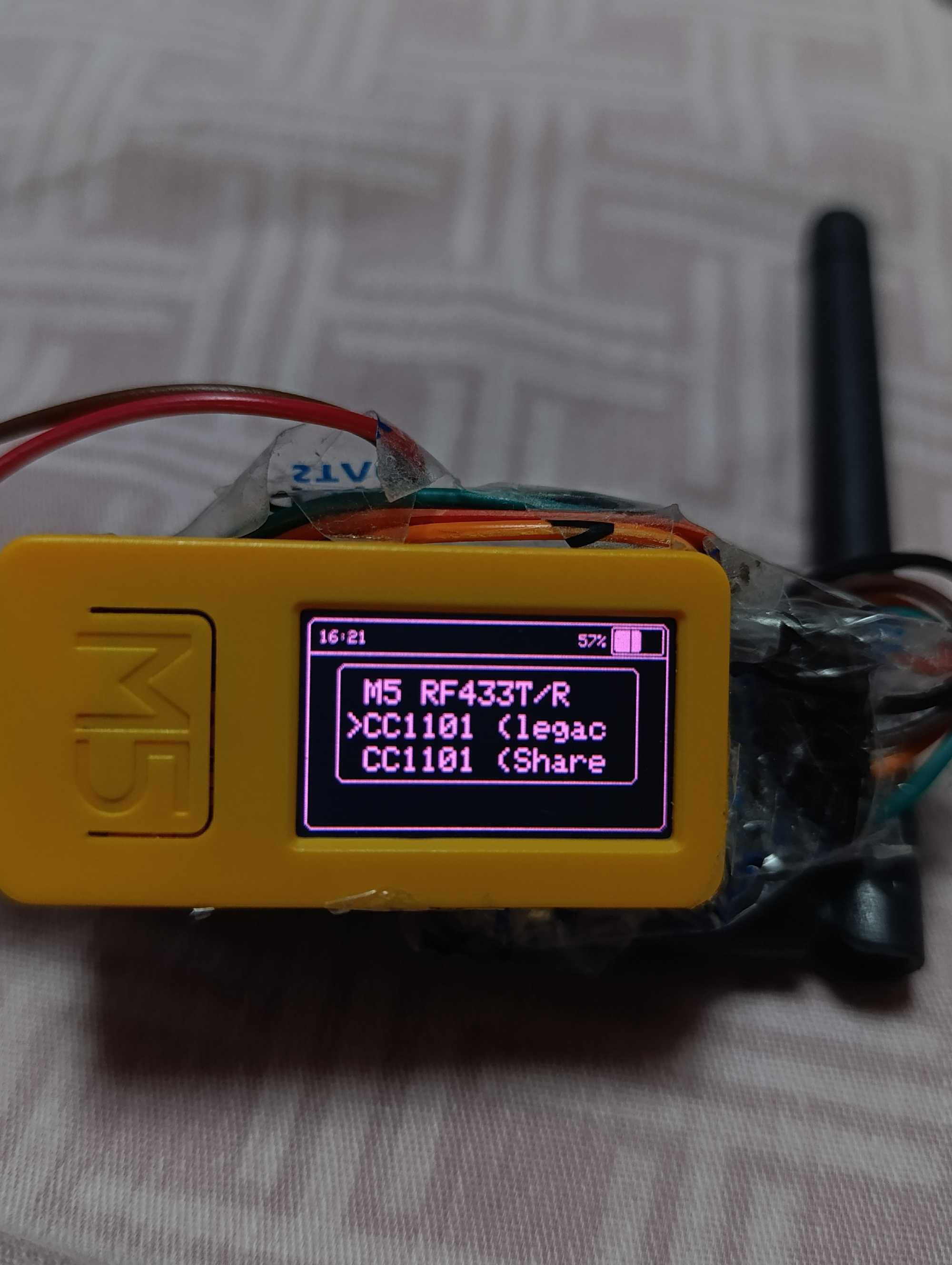 m5stick plus2 на cc1101