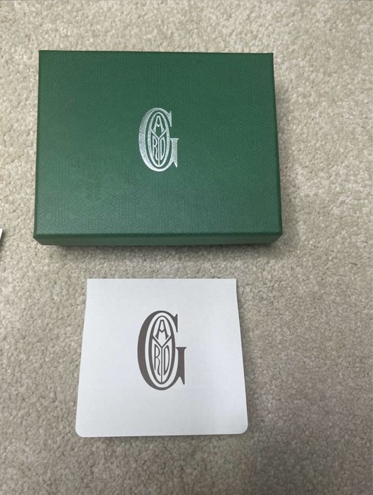 Goyard black and white cardholder